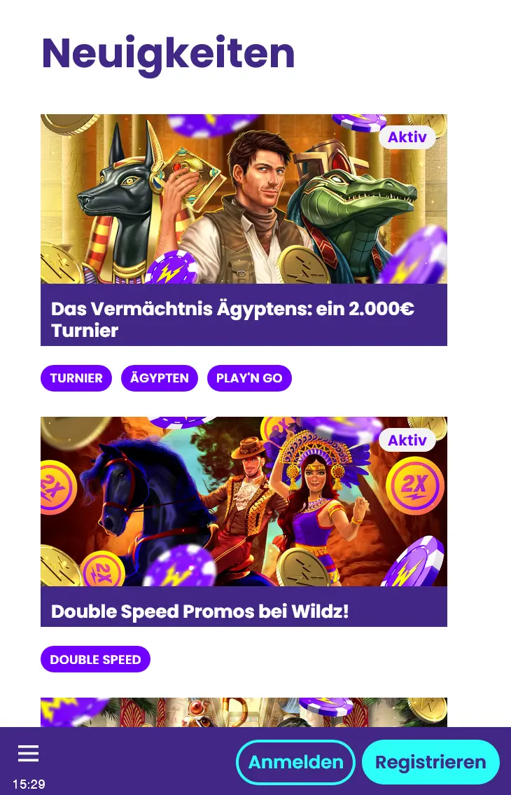 wildz casino bonus